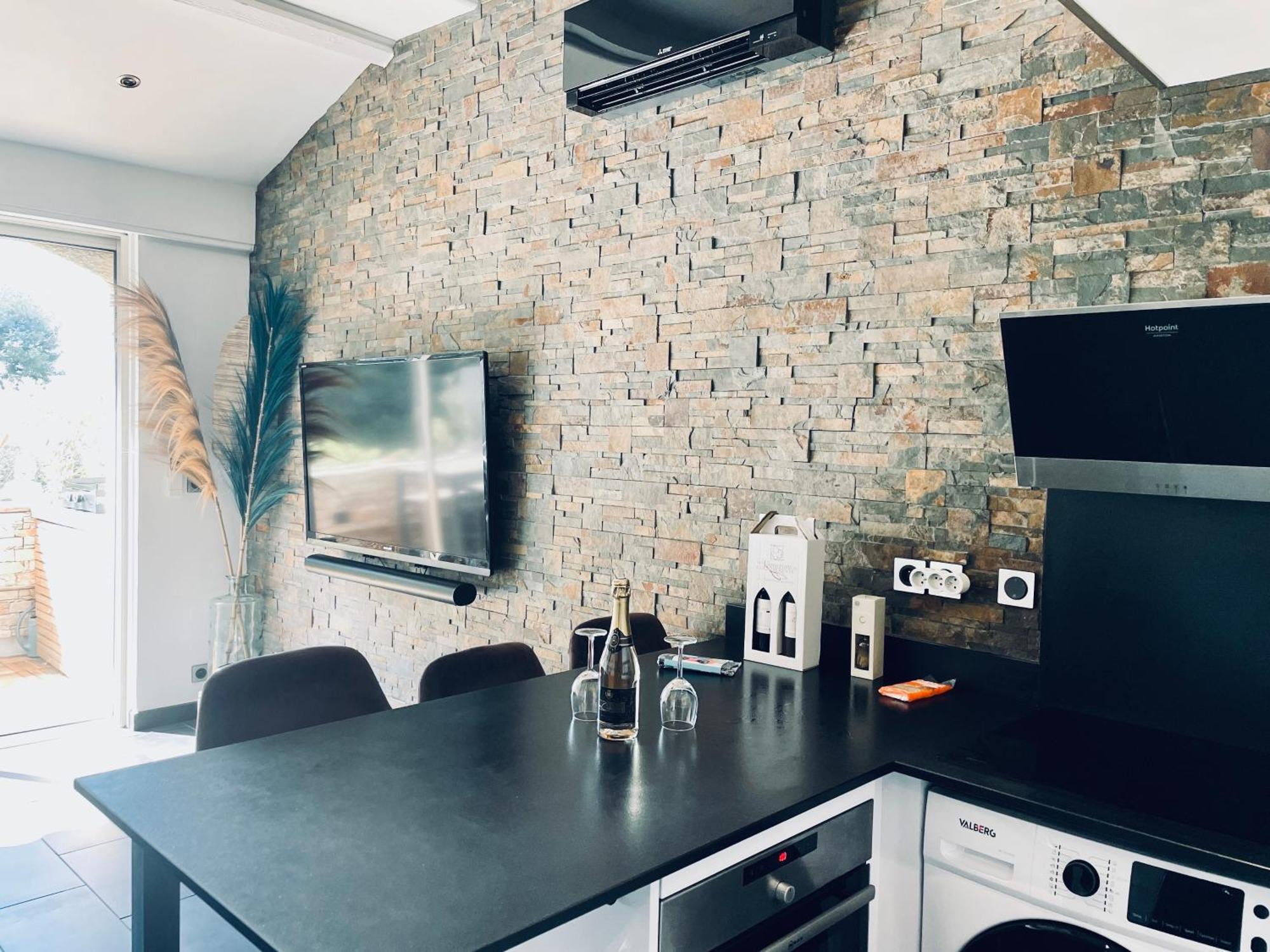 La Casa Palmito Appartement Moderne Cote Mer Saint-Cyr-sur-Mer Eksteriør bilde